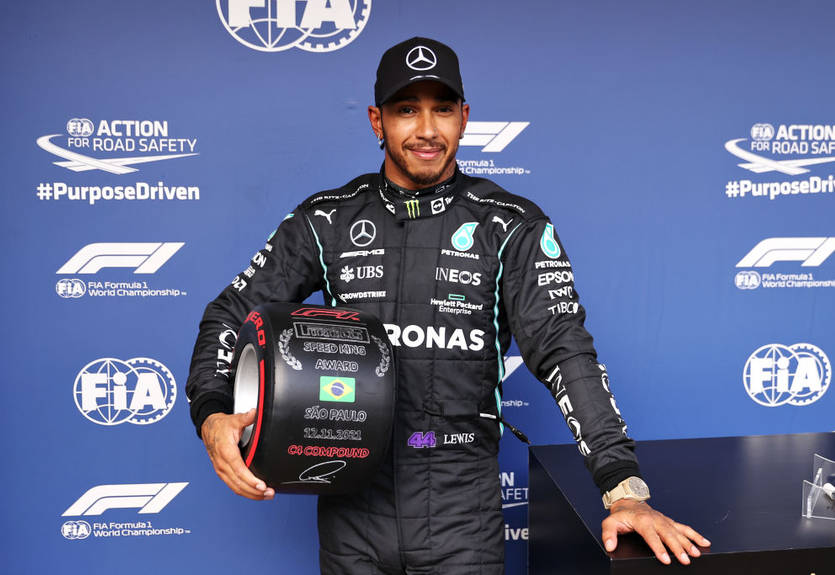 Хэмилтон потеряет пять позиций на старте Гран-при Сан-Паулу