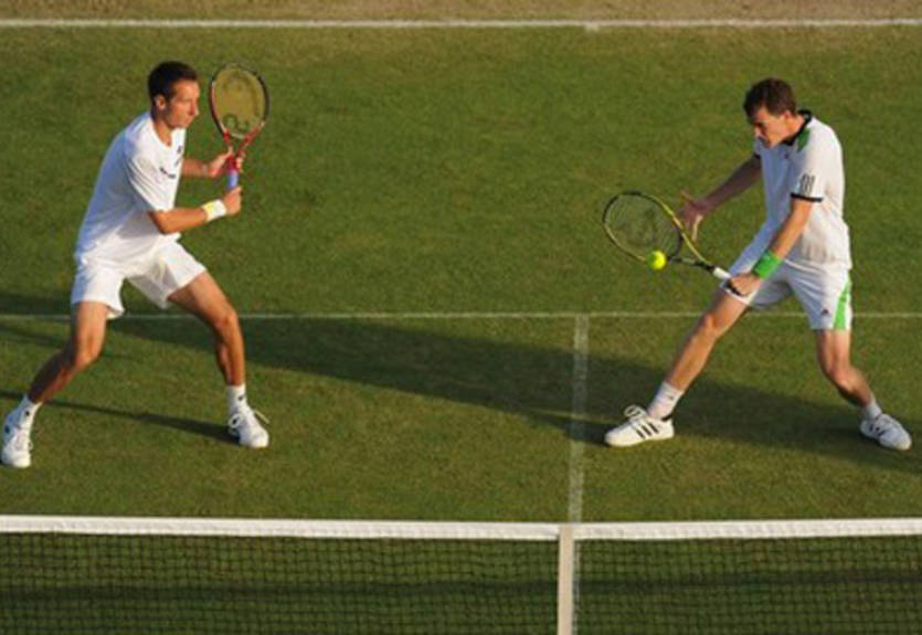 Уимблдон. Стаховский и Мюррей успешно стартовали в паре