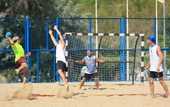 Пляжный гандбол. Первый тур чемпионата Украины — под диктовку хозяев