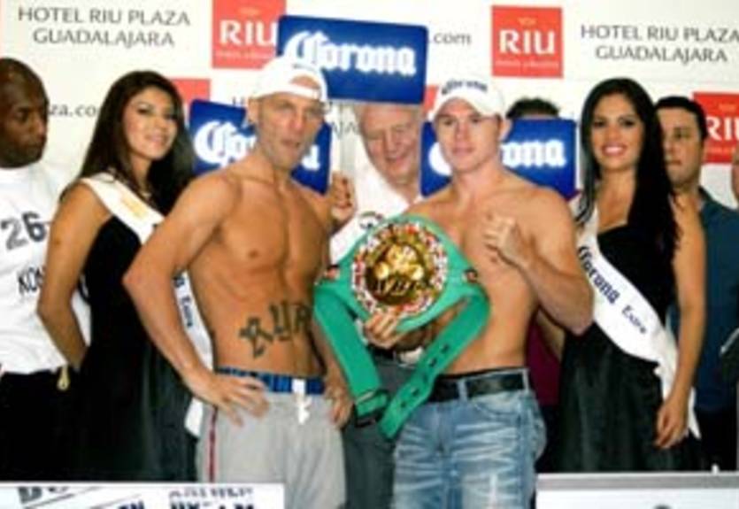 Альварес и Роудс взвесились