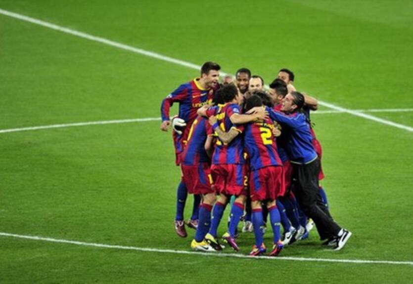 Лондон. Финал. Вилья. Месси. Абидаль