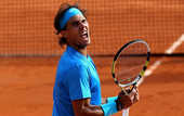 Надаль впервые в карьере отыграл пять сетов на Ролан Гаррос