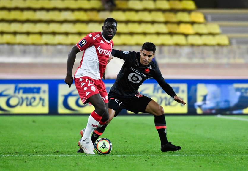 Монако в меньшинстве смог вырвать ничью в матче с Лиллем