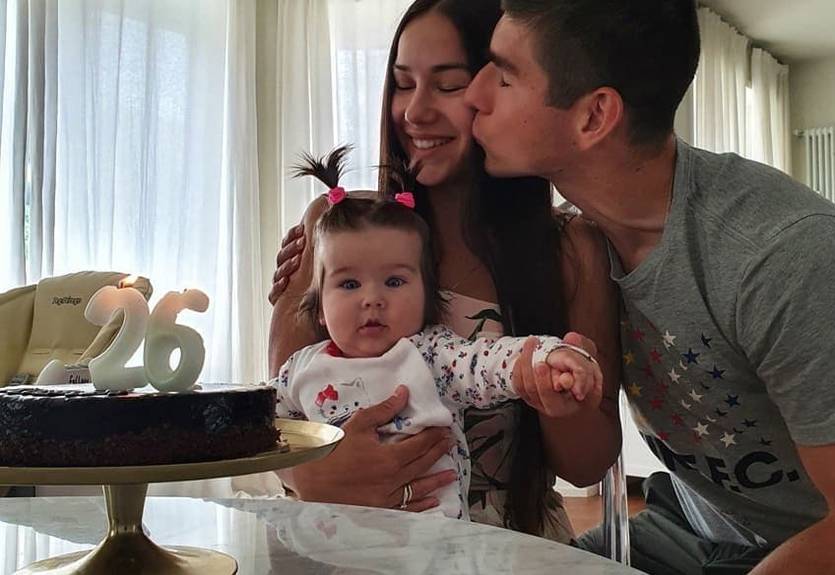 Дочке Малиновского на день рождения подарили футболку Месси