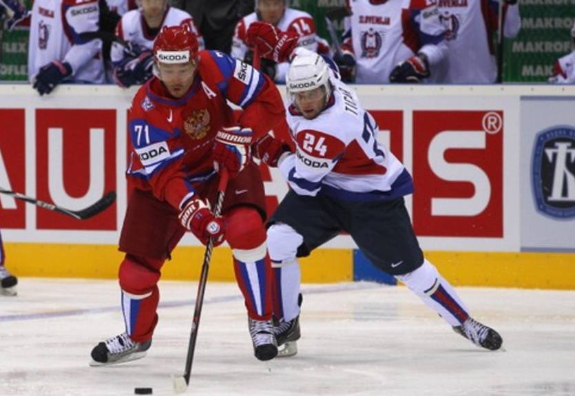 ЧМ. Россия с трудом справляется со Словенией