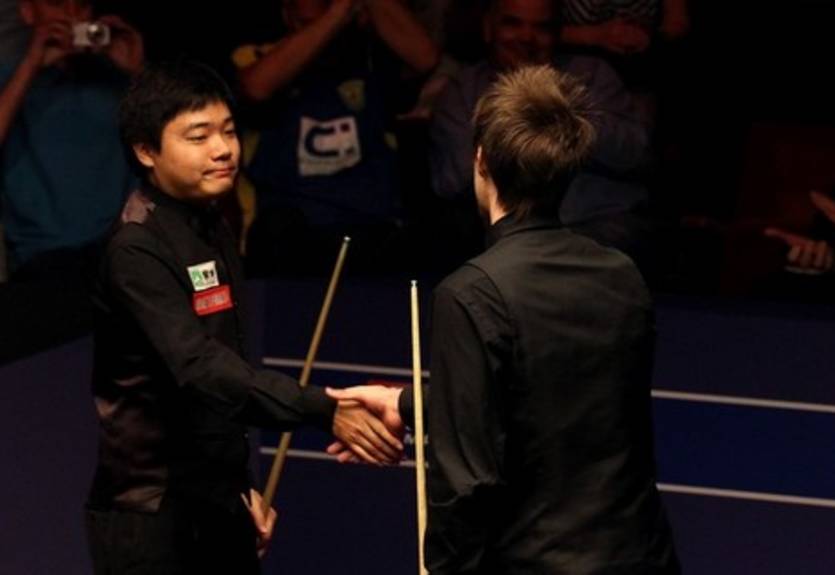 Снукер. Джадд против Голиафа + ВИДЕО