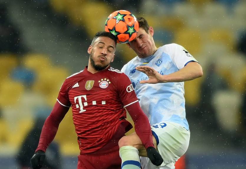 Судьи проглядели пенальти в ворота Баварии в матче Лиги чемпионов с Динамо