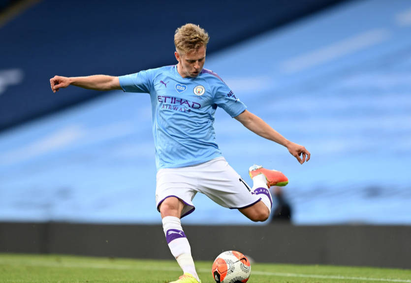 Зинченко попал в стартовый состав Манчестер Сити на матч с ПСЖ