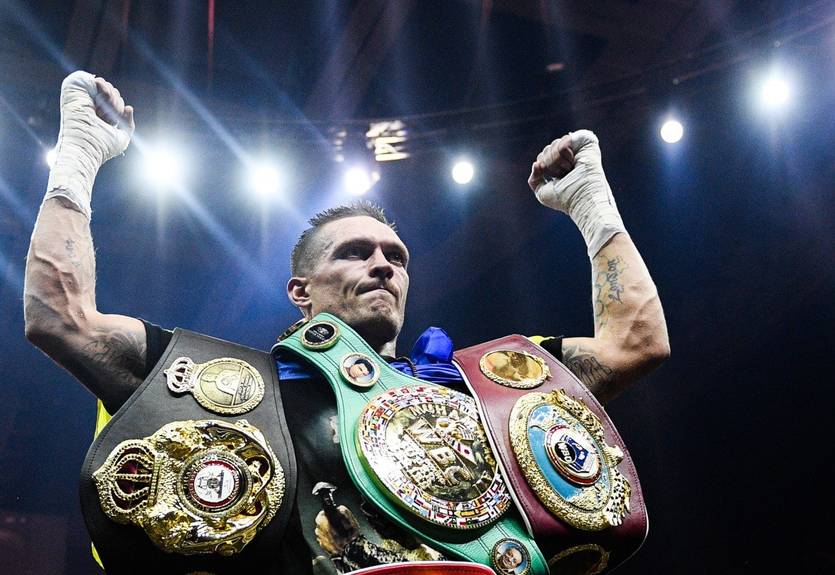 Усик стал вторым в рейтинге P4P от The Ring