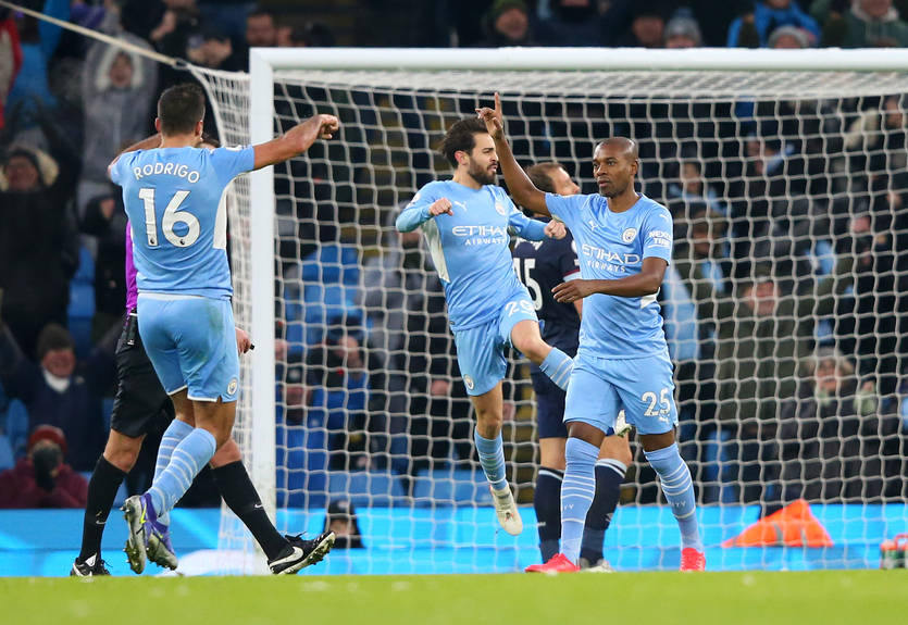 Манчестер Сити одолел Вест Хэм и вернулся на второе место в чемпионате