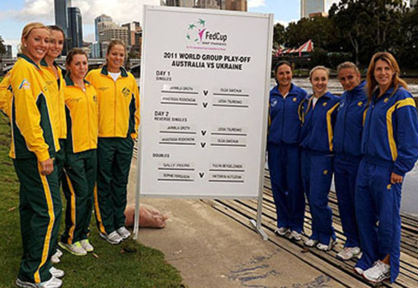 Кубок Федерации. Грот и Савчук откроют матч Австралия – Украина