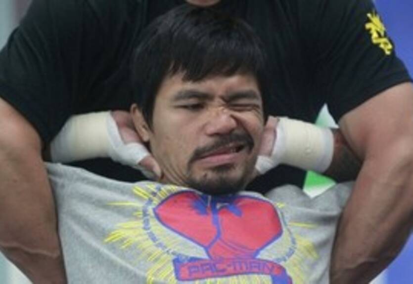 Паккьяо приступил к спаррингам