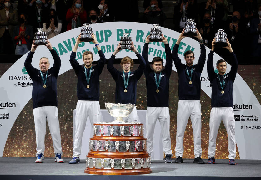 Россия обыграла Хорватию в финале Кубка Дэвиса