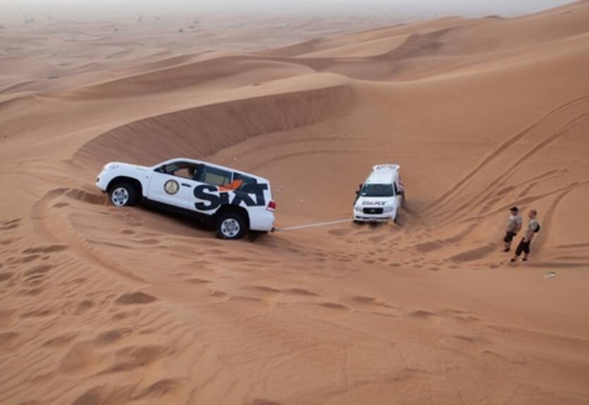 Команда SIXT-Ukraine начала подготовку к ралли-рейду в Абу-Дали