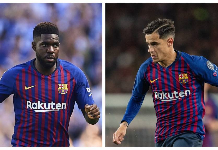 Барселона может разорвать контракты с Умтити и Коутиньо