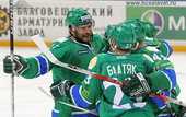 КХЛ. Плей-офф. Салават начал за здравие