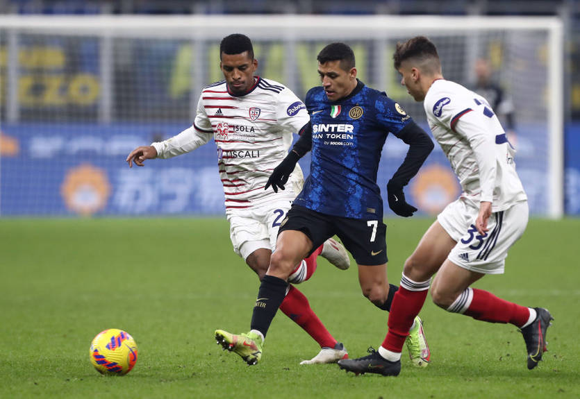 Интер - Кальяри 4:0 видео голов и обзор матча чемпионата Италии