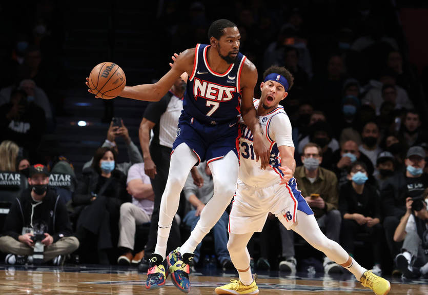 НБА: Дюрант принес Бруклину победу над Филадельфией, Детройт уступил Индиане