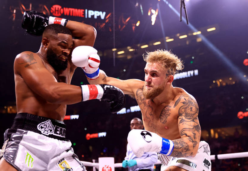 Блогер Джейк Пол нокаутировал Вудли в реванше