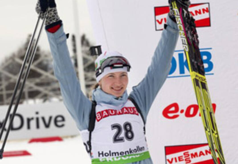 Биатлон. Домрачева: "Есть еще два шанса победить"