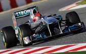 Тесты в Барселоне. У Шумахера лучшее время