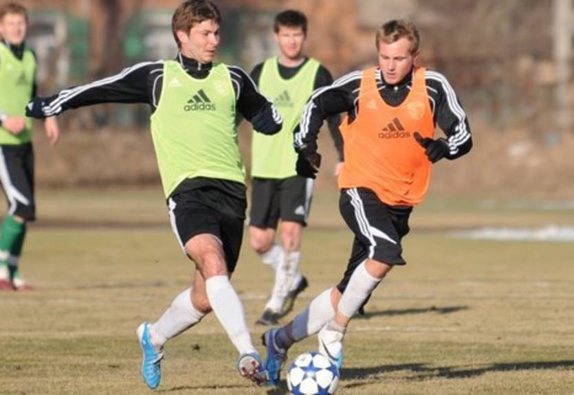 Перед Динамо Ворскла провела двухсторонку