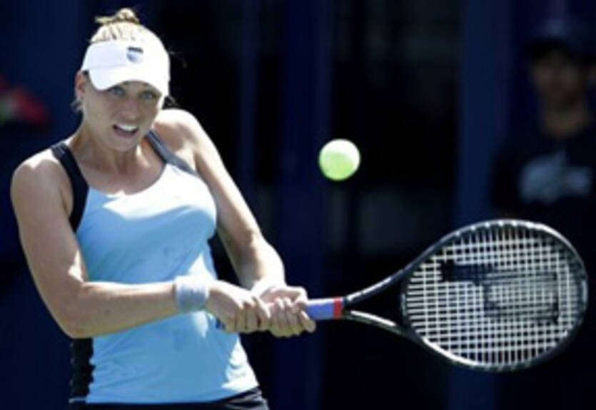 Звонарева: "Главное было приспособиться к корту"