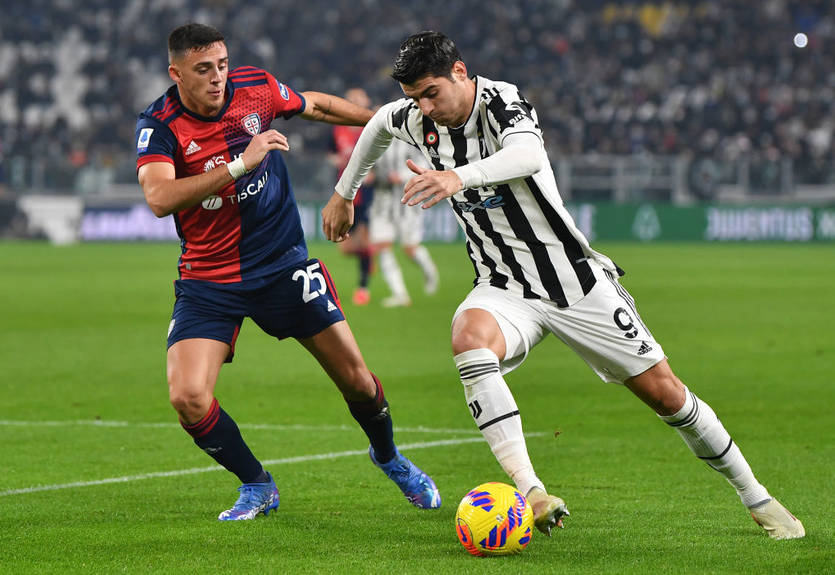 Ювентус - Кальяри 2:0 видео голов и обзор матча чемпионата Италии
