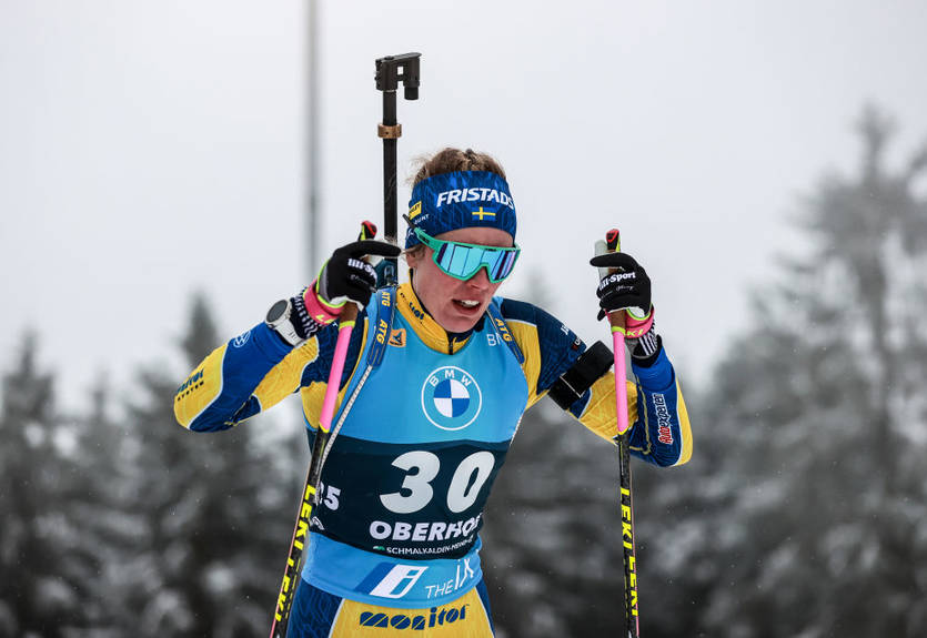 Эльвира Эберг выиграла спринт в Рупольдинге, украинки провалились