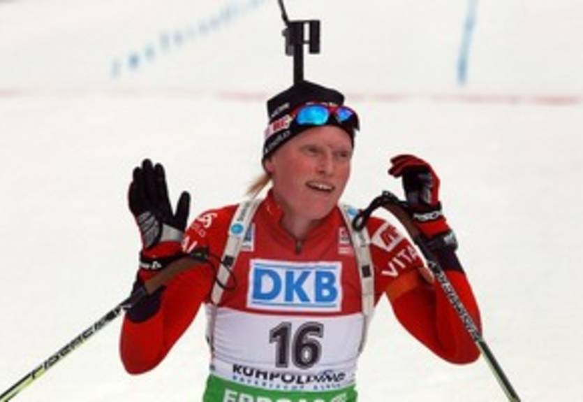 Биатлон. Бергер: "Должна была поддержать победный почин брата"