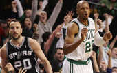 НБА. Бостон сильнее Сан Антонио, шоу Клипперс
