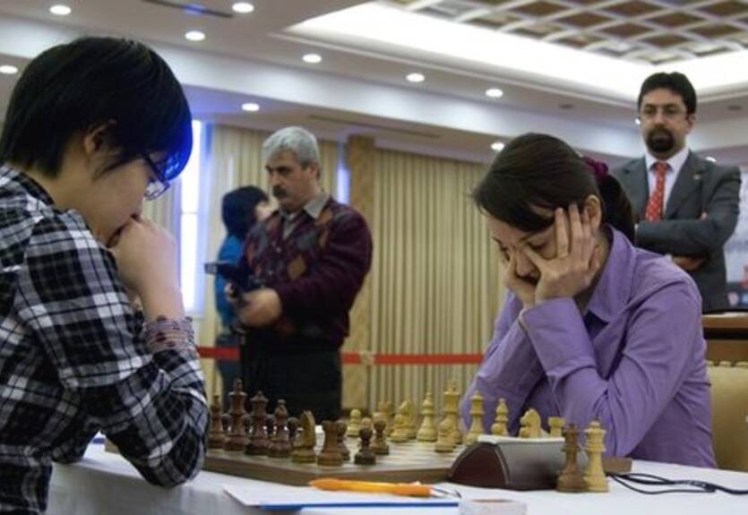 Шахматы. В четвертьфинале ЧМ-2010 украинка начинает с поражения