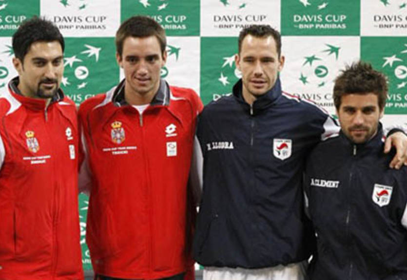 Кубок Дэвиса. Финал. Франция выходит вперед