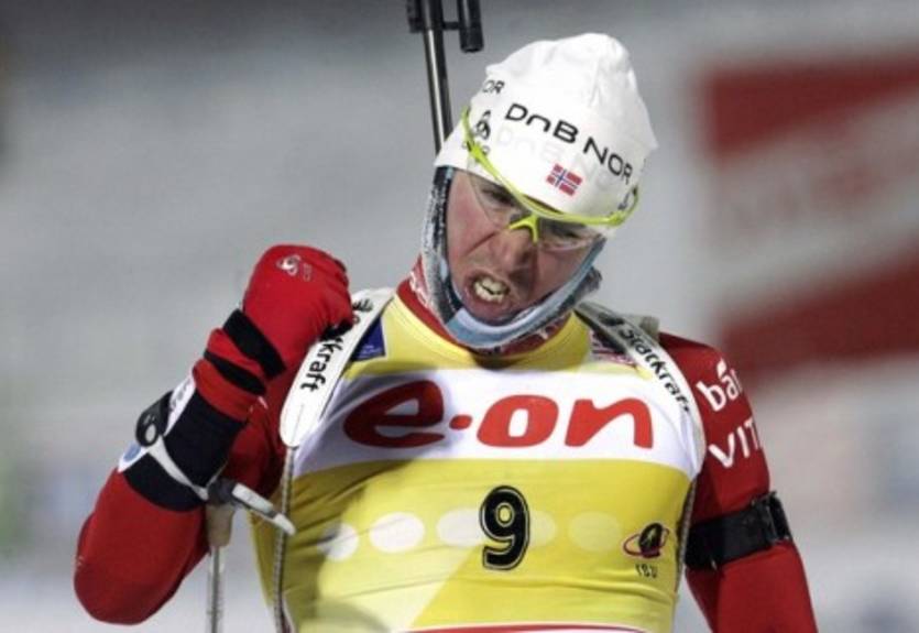Биатлон. Бьорндален подарил победу Свендсену