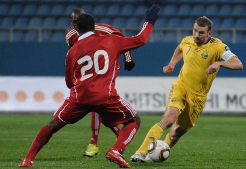 Участие Шевченко в завтрашнем матче с Бразилией под вопросом