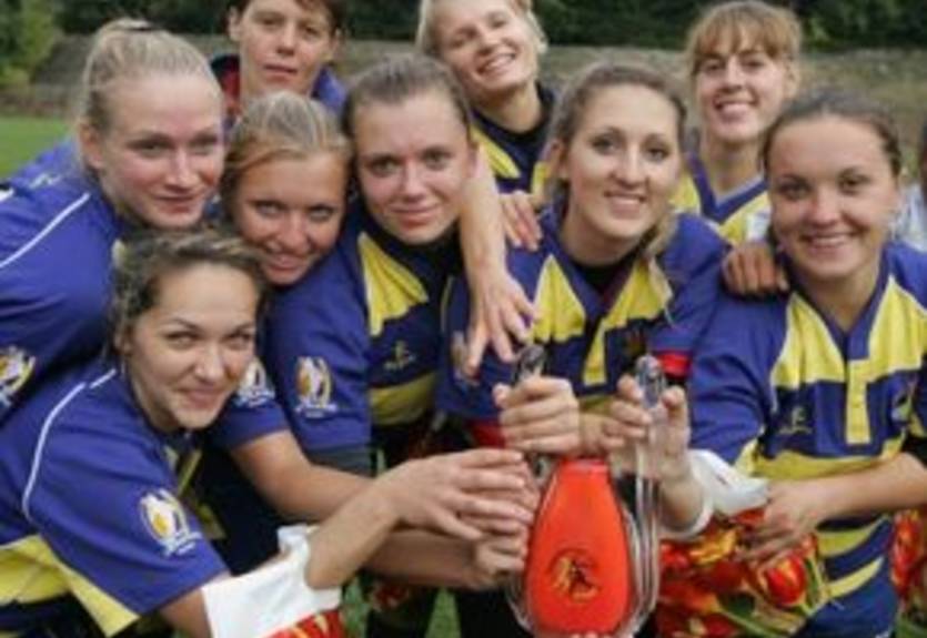 Украинские регбистки выиграли международный турнир