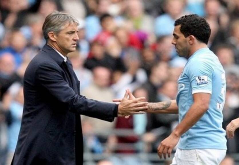 Тевес и Манчини: очередной конфликт?