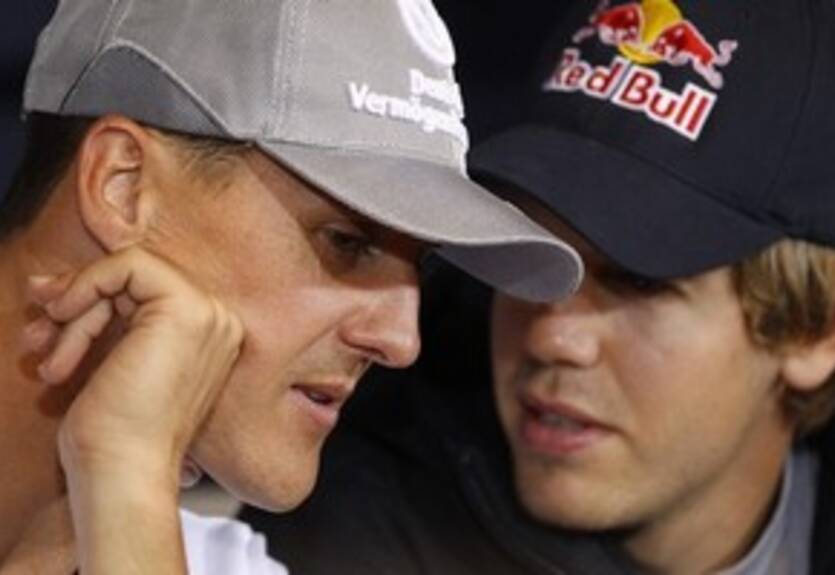 Шумахер поддерживает Феттеля