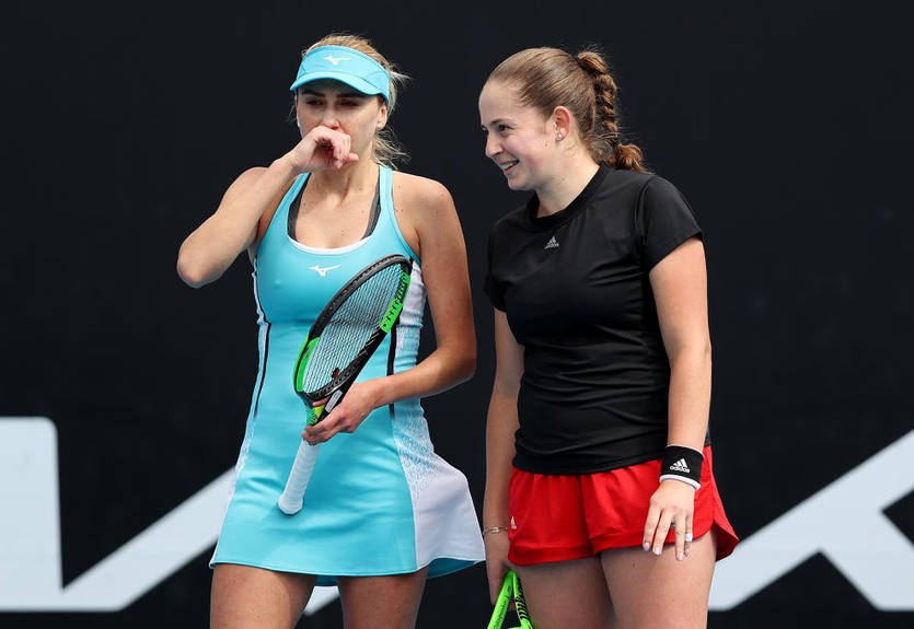 Людмила Киченок и Остапенко вышли во второй раунд парного разряда Australian Open