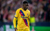 Дембеле не попал в заявку Барселоны на матч с Атлетиком