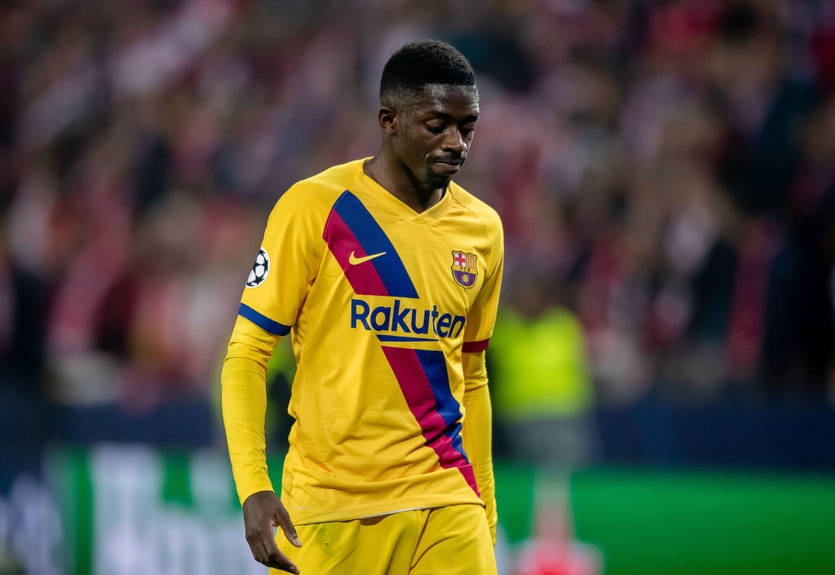 Дембеле не попал в заявку Барселоны на матч с Атлетиком