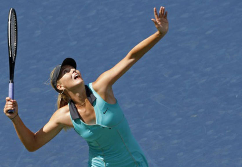 Шарапова и Возняцки пугают друг друга на US Open