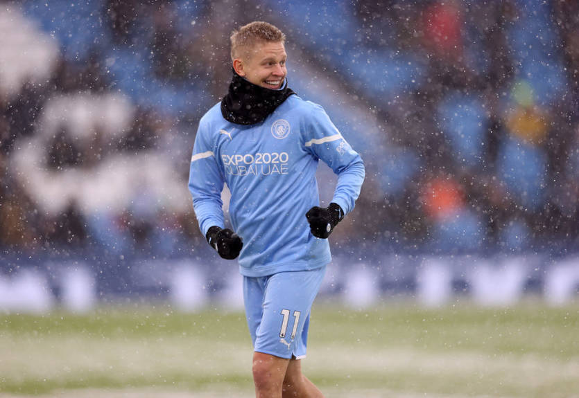 Зинченко вернулся к тренировкам после травмы