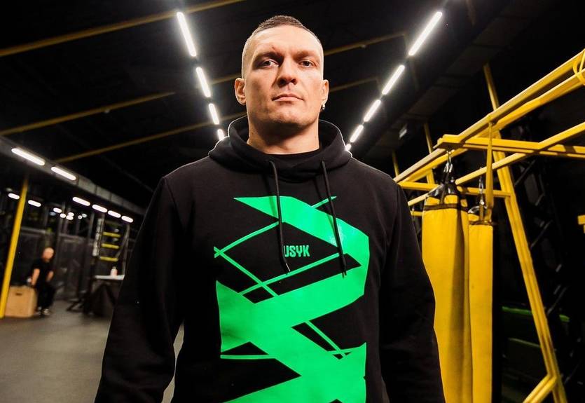 Усик провёл дебютную тренировку за Полесье