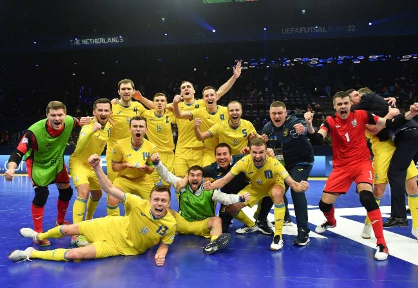Украина - Россия: где смотреть полуфинал Евро-2022 по футзалу