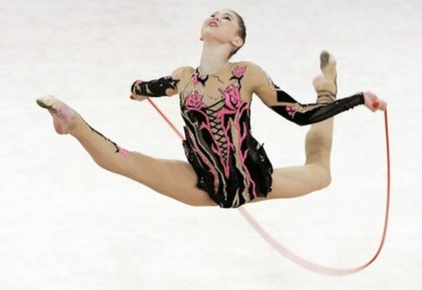 Художественая гимнастика. В Италии призы были рядом