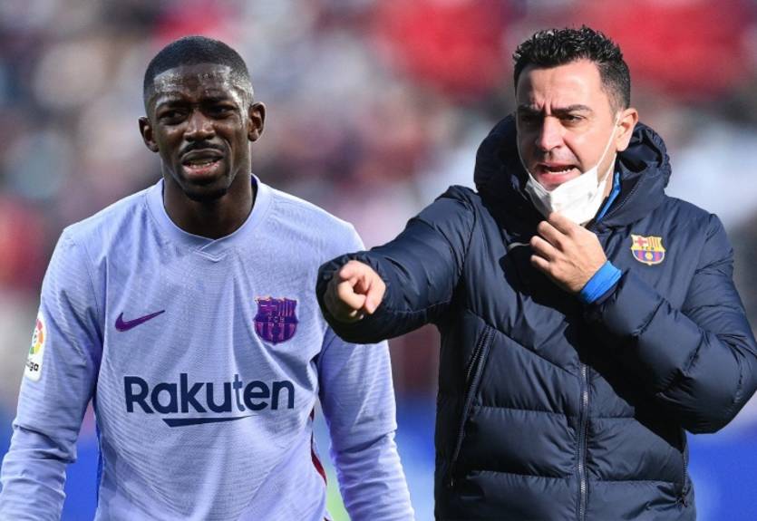 Хави: Дембеле – часть Барселоны, он профессионал