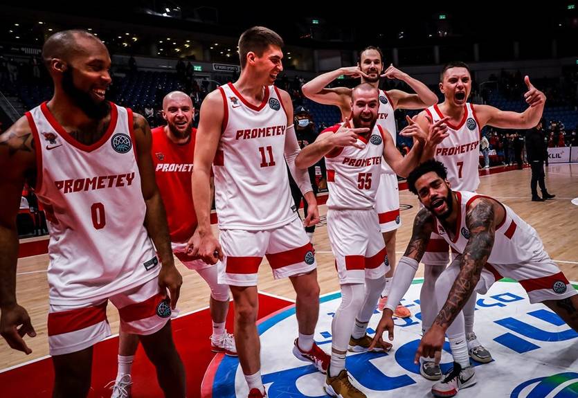 Прометей в волевом стиле обыграл Остенде в Лиге чемпионов