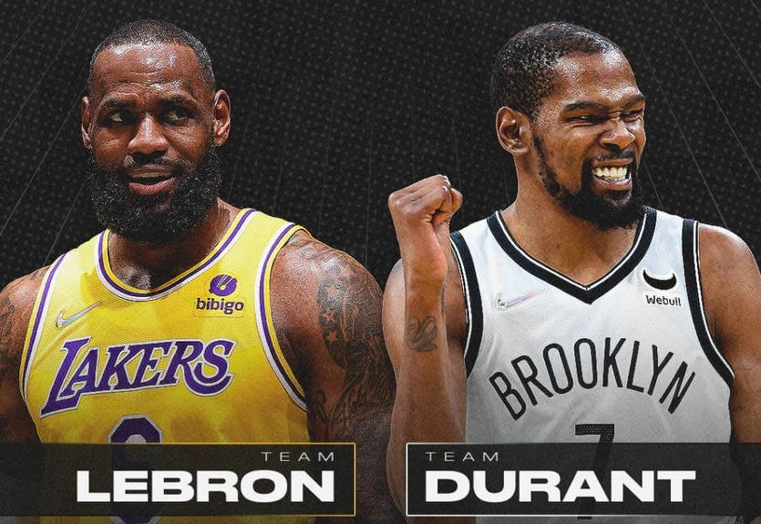 ЛеБрон на МВЗ сыграет с Яннисом и Карри, Дюранту достался Эмбиид