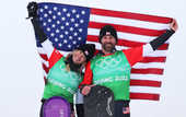 Олимпиада-2022: Американцы выиграли золото в миксте в сноуборд-кроссе